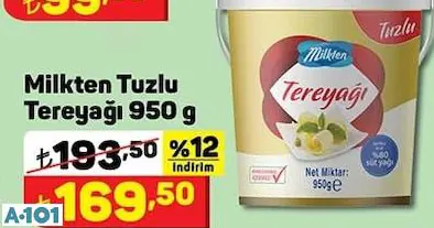 MİLKTEN TUZLU TEREYAĞI MİLKTEN TUZLU TEREYAĞI